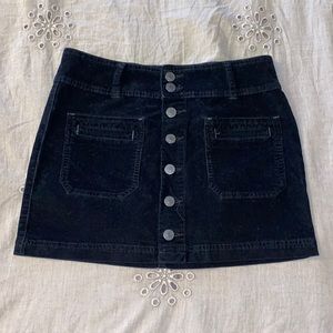 Free People Corduroy Mini Skirt